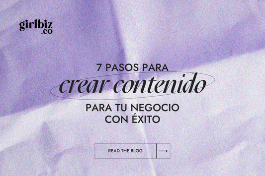 ¿Listo para empezar a crear contenido? - Girlbiz.co